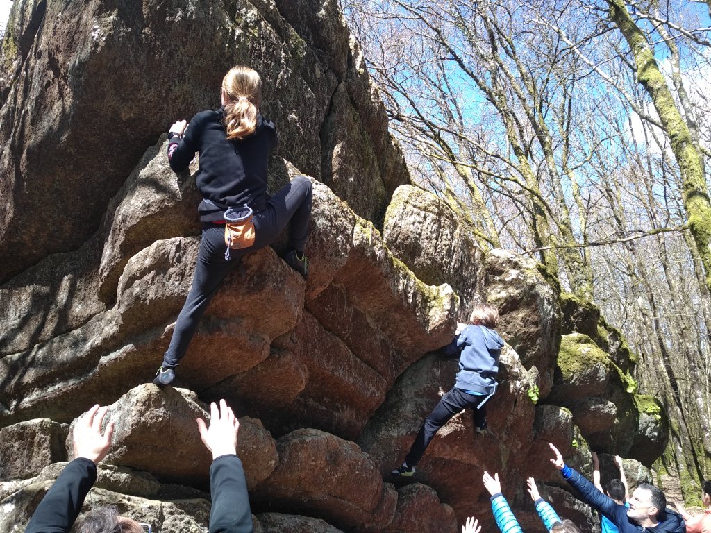 Les jeunes à&nbsp;bloc